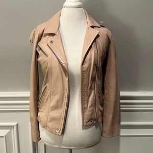 Rebecca Taylor Lamb skin leather jacket